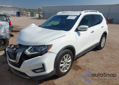 2017 Nissan Rogue Sv z USA, uszkodzony, nr VIN 5N1AT2MT7HC835353